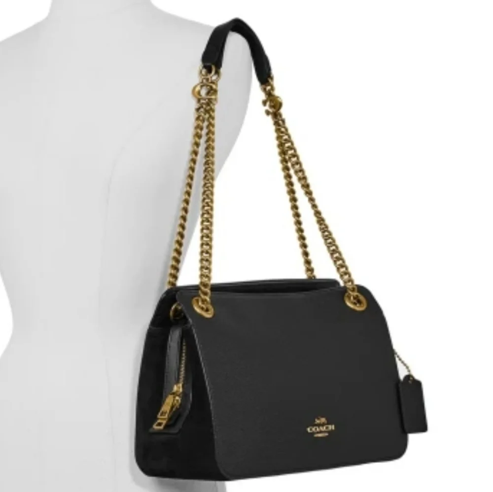 COACH Polished Pebble Leather Bryant Convertible NWT